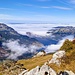 Der Nebel drückt ins Wägital