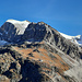 Vue sur le Üssers Barrhorn et la Turtmannhütte.