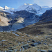 Vue arrière sur le plateau de Karlustafel.