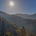 Pano da Pusc, in alto al paese