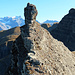 Rückblick zum Höch Hund und eben diesem Turm.