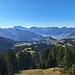 über Arvenbüel gegen die Glarneralpen
