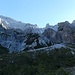 Blick in die Südwand.