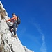 Jérôme tout sourire sur l'arête des criquets