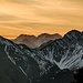 Blick rüber zu den Miemingern mit dem Hochplattig (2768 m).