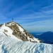 Gipfelszenerie mit Säuling (2047 m) und Forggensee.