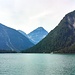 Blick vom Plansee-Nordufer zum Thaneller (2341 m).