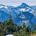 Namloser Wetterspitze (2553 m) und Kelmer Spitze (2000 m).