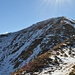 Die Querung in der Nordostflanke des Monte Segor war mir zu heikel und so wählte ich den direkten Abstieg auf dem Grat.