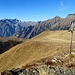 La dorsale verso l'Alpe Scermendone