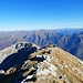 Cresta NE - ci siamo fermati sul terrazzamento