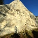 Mit viel Fantasie, eventuell auch 8 Bier intus, sieht man hier die Eiger-Nordwand.