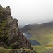 Im Sattel unterm Caher, Lough Eagher zeigt sich unter mir