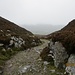 Im Windy Gap, vor dem Abstieg nach Glenbeigh, bei unwirtlichen Bedingungen
