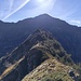 lungo la cresta in direzione del Monte Tamaro