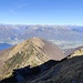 veduta dal Monte Tamaro della cresta percorsa