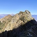 vista sulla cresta percorsa