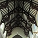Typischer Dachstuhl in der Holy Cross Church in Kenmare