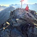 Auf dem Hockenhorn - mit Tourbegleiter Vincent