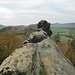 Auf dem Kamel-Rumpf, Blick nach Westen zum Kamel-Kopf.