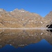 die Wilde Kreuzspitze spiegelt sich