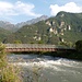 Chiese-Brücke, gleich hinter der Caffaro-Brücke