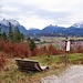 Karwendel, Arnspitzen und Wetterstein.