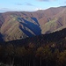 Il Monte Rosa all'orizzonte.