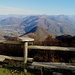 La vista dal rifugio.