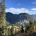 Ausblick vom Niggenkopf zum Endpunkt (unten)