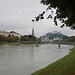 vom S-Bahnhof entlang der Salzach