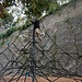 im Aufstieg zum Mönchsberg kommen wir an einem Klettergarten vorbei