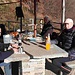 Il luogo della nostra sosta pranzo, al sole, ma un po’ freddino a causa del vento che ogni tanto si faceva sentire