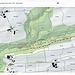die Route: gepunktet der ungefähre Hinweg