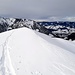 Tiefblick zum Sarnersee - vor ein paar Tagen war hier noch Wandern möglich