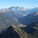 Blick zum Top of Germany und auf den tollen Danielgrat