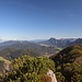 unterwegs auf der Strohnschneid mit Blick nach Osten