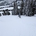 Concours de style dans la descente vers Bärfalle : Cécile