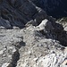 Abstieg vom Kreuzspitzl. Das ist im Aufstieg vermutlich im einiges angenehmer.