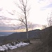 Le luci del tramonto sui laghi.