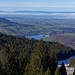 Greyerzersee mit der Ogoz-Insel