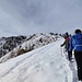 salendo verso La Cima