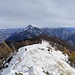 salendo verso La Cima, vista alle spalle