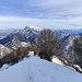 in discesa verso l'Alpe Druzzo