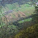 Tiefblick - rechts geht es nach Bizau