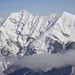 Bergkulisse vom Grat III - Lenzer Horn (2906 m) und Piz Linard (2768 m).