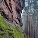 Ich umrundete nun den Felsen.