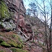 Die letzten Felsen dieser Tour: der Birkelfels.
