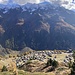 Tiefblick auf Lauchernalp ...