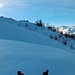 panoramica a monte della capanna